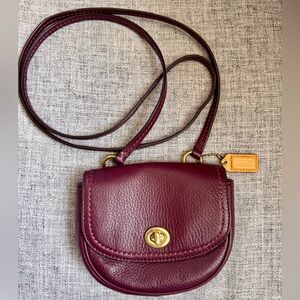 Coach Park Mini Leather Crossbody Bag